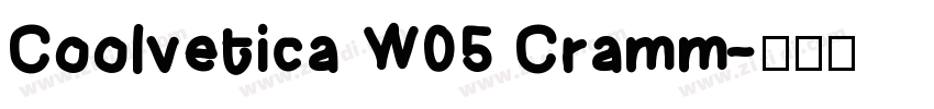 Coolvetica W05 Cramm字体转换